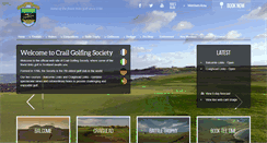 Desktop Screenshot of crailgolfingsociety.co.uk
